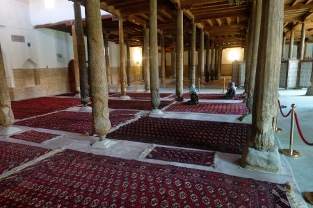 Juma Mosque - místo pro modlení žen.
